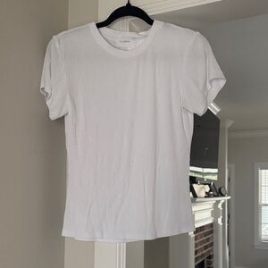 Classic White Short Sleeve Tee